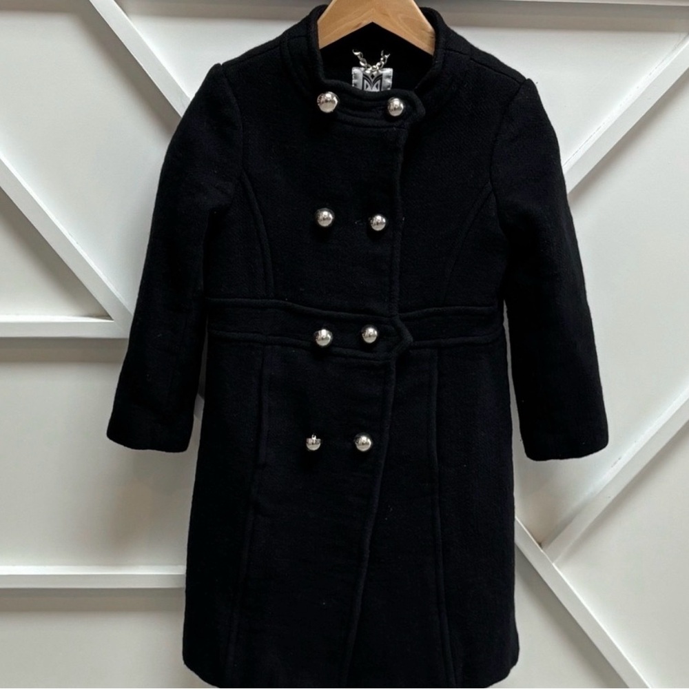 Milly Minis Thick Coat with Buttons Size 6 Kids